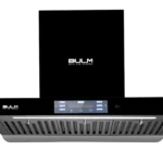 بولم - شفاط حرف تي أسود 90 سم قوة 1500م3/الساعة - تحكم باللمس - تكنولوجيا إيطالية - AI TECH BLACK1500