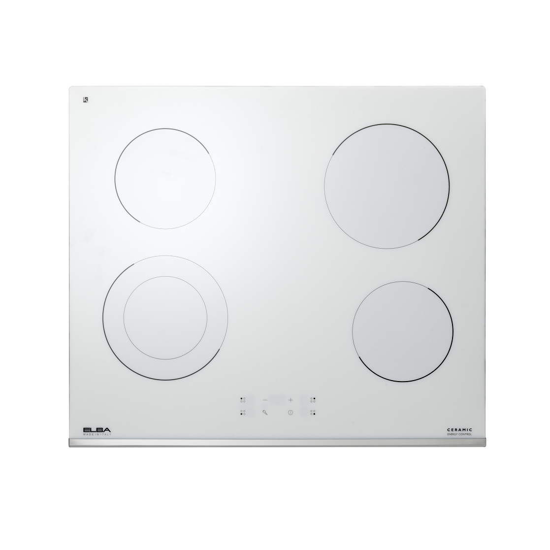 AS-EVC-604-XFWW (1) البا سطح بلت ان 4 عيون كهرباء سيراميك أبيض إيطالي 60 سم - ASEVC604XFWW - الصورة 1