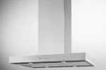 البا الايطالية - شفاط جزيرة ايطالي 90 سم قوة 1000 م3/الساعة - AS ISLAND STEEL90-1000