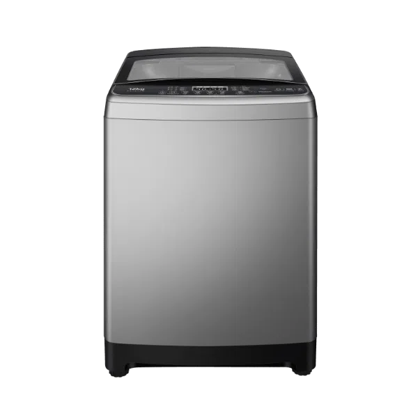 f312tlg-1 غسالة منزلية اتوماتيك علوية TCL فضي سعة 18 كجم - F318TLG - الصورة 1