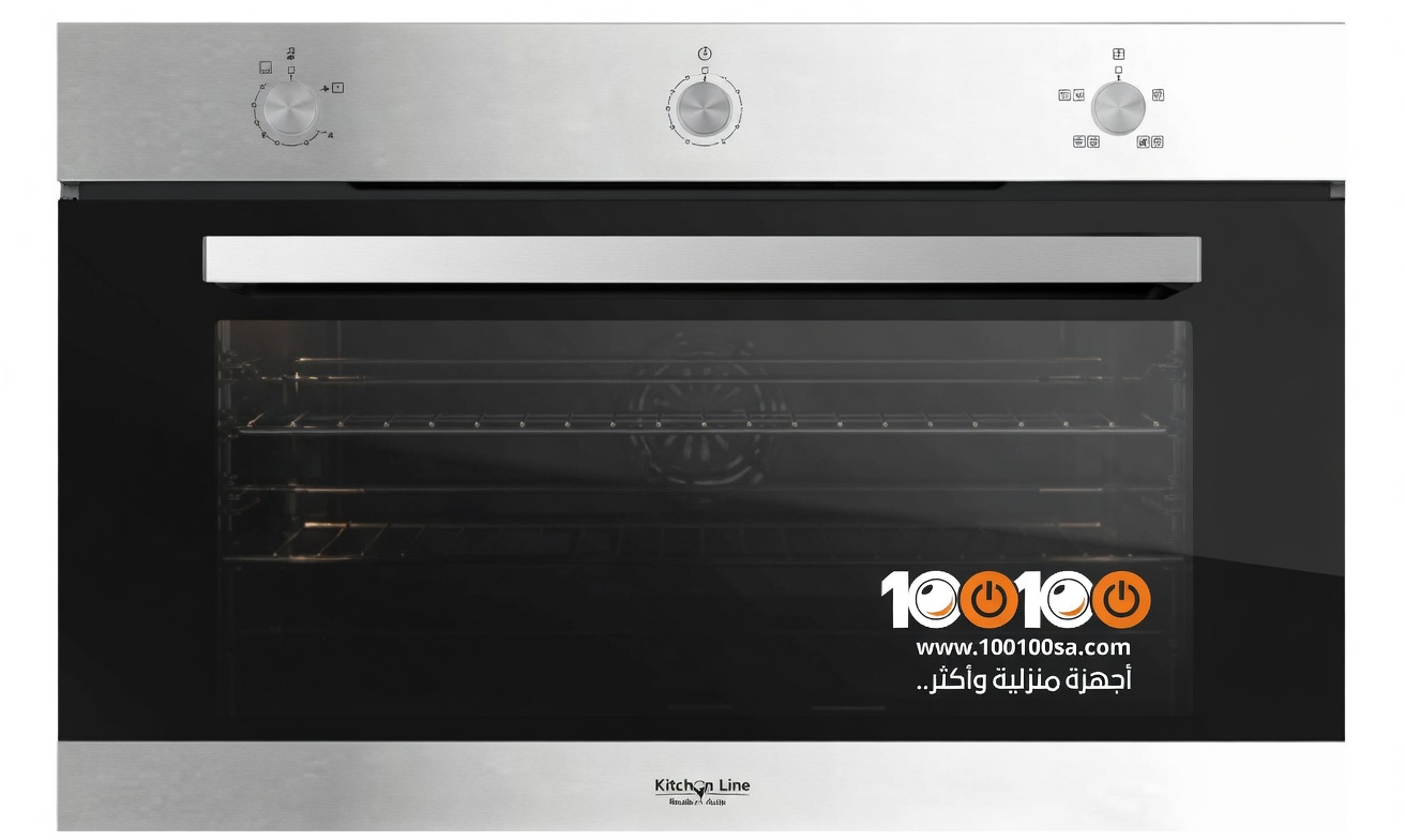 0 كيتشن لاين فرن بلت إن 90 سم غاز 125 لتر - KL90GM4F - الصورة 1