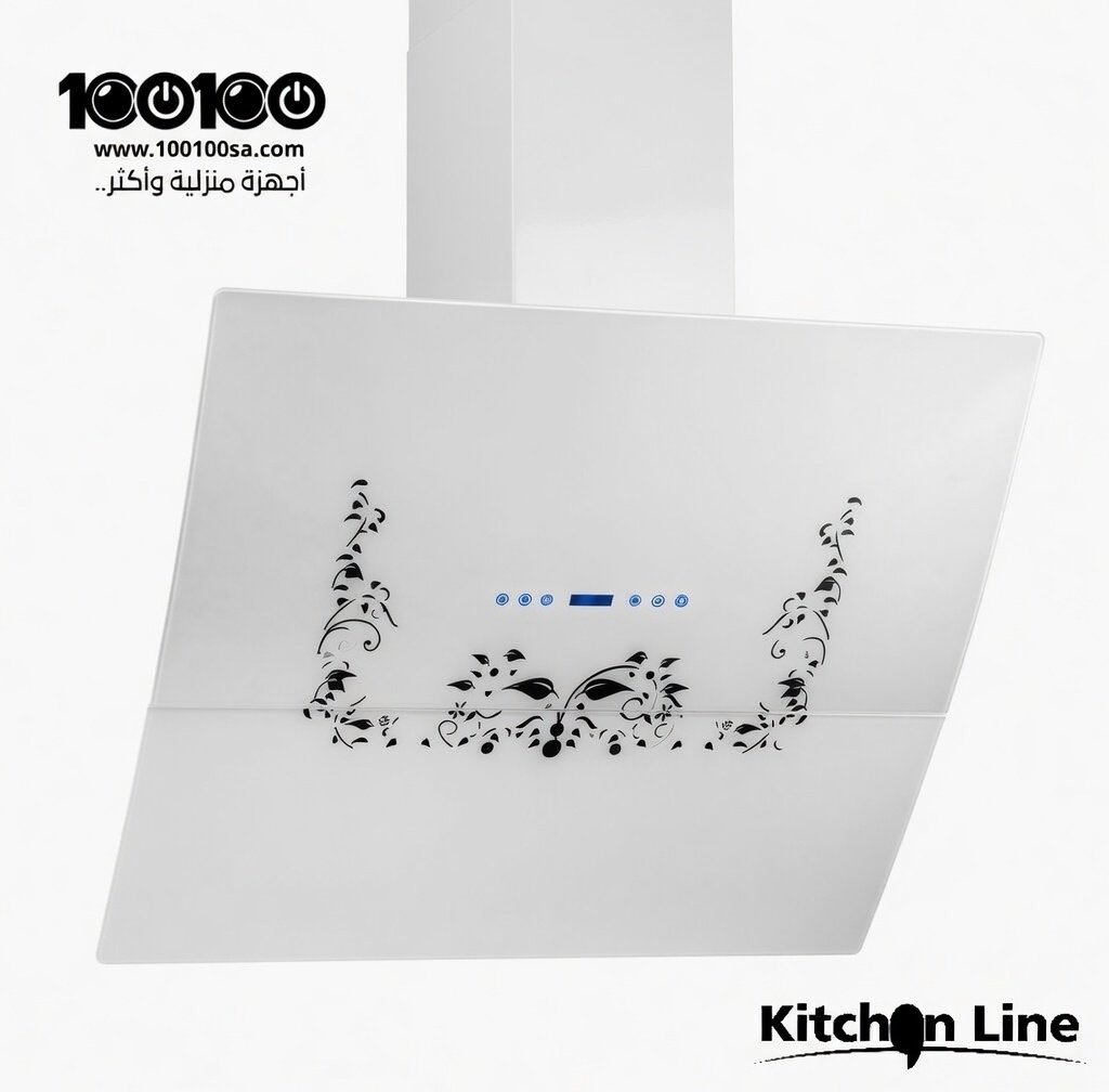 0 كيتشن لاين شفاط زجاجي حرف تي 90 سم - KLG-2020 WHIТЕ - الصورة 1