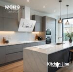 ⁦كيتشن لاين شفاط زجاجي حرف تي 90 سم - KLG-2020 WHIТЕ⁩ - الصورة ⁦5⁩