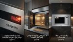 ⁦كيتشن لاين ميكرويف بلت إن 20 لتر 800 واط - AG820 BC4⁩ - الصورة ⁦5⁩