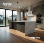 ⁦كيتشن لاين شفاط زجاجي حرف تي 90 سم - KLG-2020 WHIТЕ⁩ - الصورة ⁦7⁩