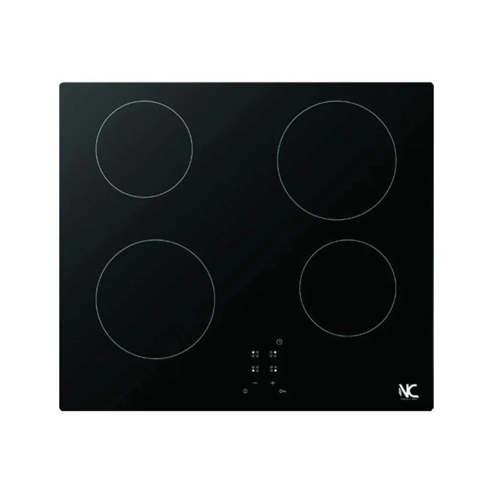 VT04N-KL كيتشن لاين سطح بلت ان كهربائي لمس 4 عيون سيراميك 60*50 سم - VT04N - الصورة 1